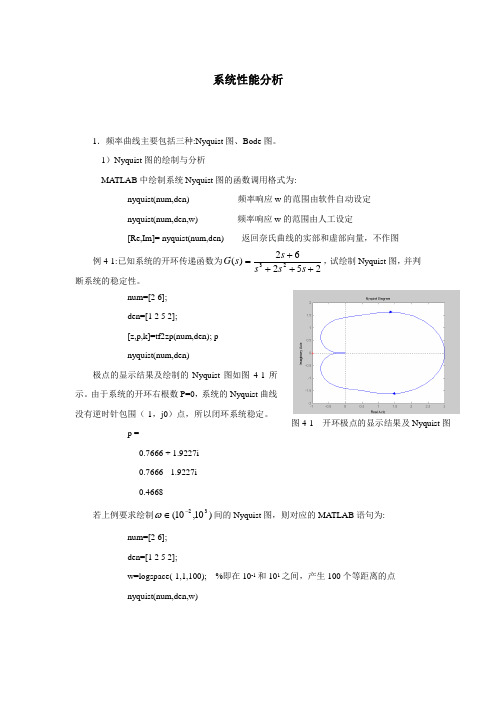 东华大学自动控制原理实验复习题