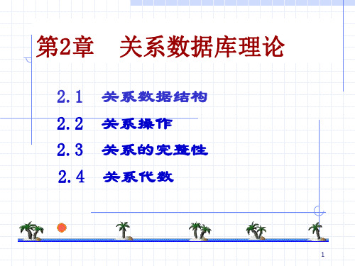 第2章 关系数据库理论(3) 东南大学数据库课件