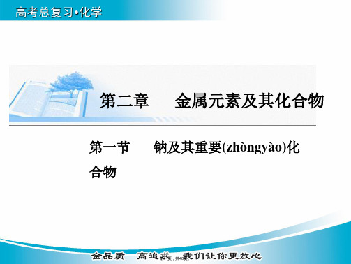 金版学案届高考化学广东专用一轮总复习配套课件第二章第一节