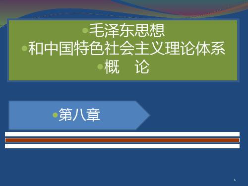 以及中国特色社会主义理论体系PPT课件