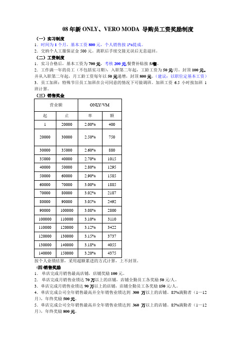 新-VERO-MODA-导购工资奖励制度