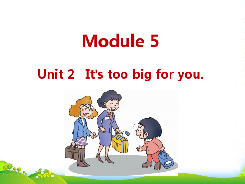 外研版(三起)英语五年级下Module5 Unit2课件