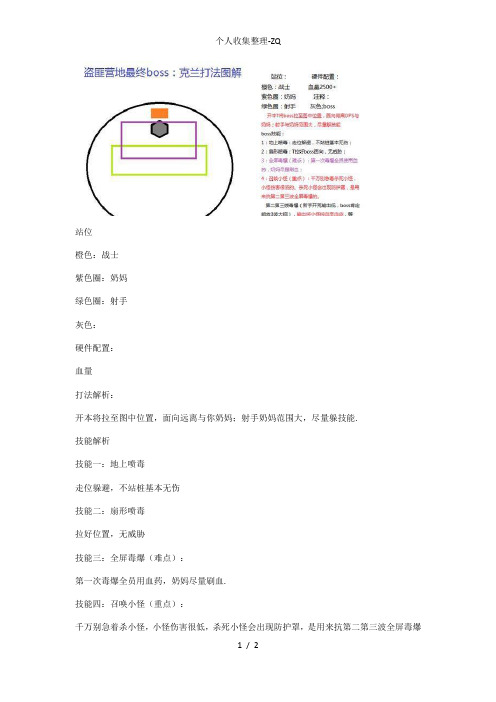 《光明大陆》盗匪营地最终BOSS攻略图文详解