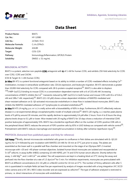 BX471_DataSheet_MedChemExpress