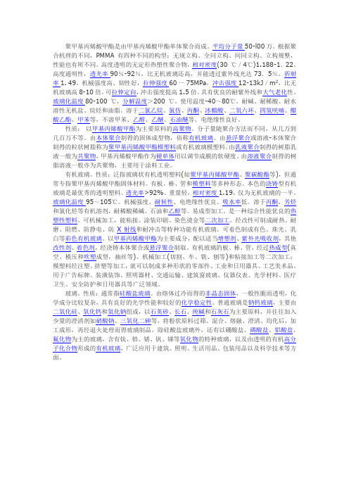 有机玻璃