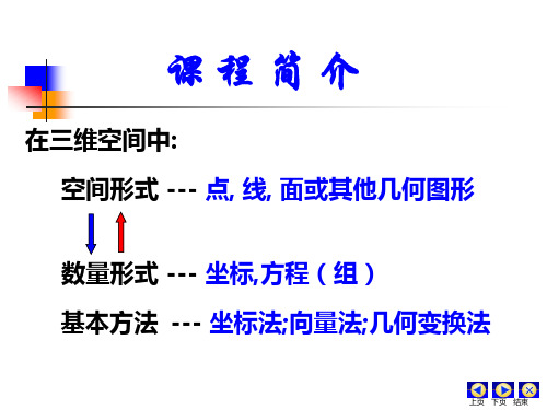 《解析几何》向量的线性运算