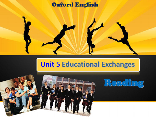 深圳牛津版八年级英语优质课件 U5 Educational exchange Reading