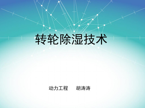 转轮除湿技术原理资料 共42页