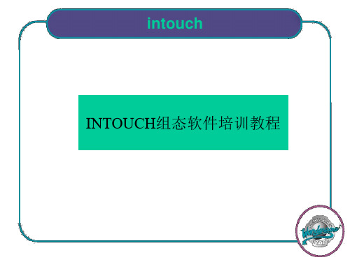 INTOUCH组态软件教程ppt课件