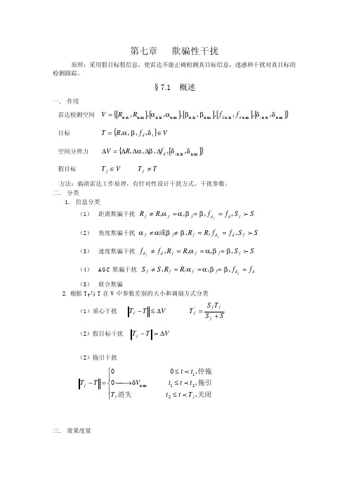 雷达对抗原理6