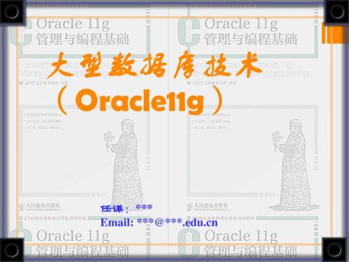 Oracle  11g 管理与编程基础Chapt12 PLSQL高级