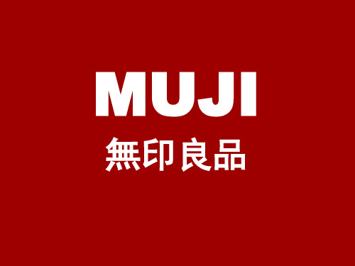 【原创】MUJI市场营销演讲中英PPT