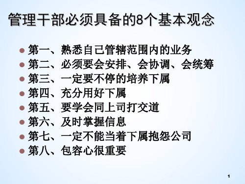 制造业管理人员技能训练