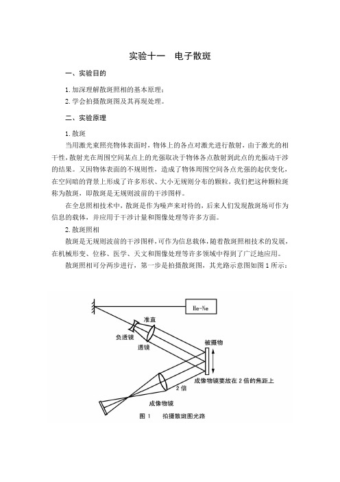 电子散斑