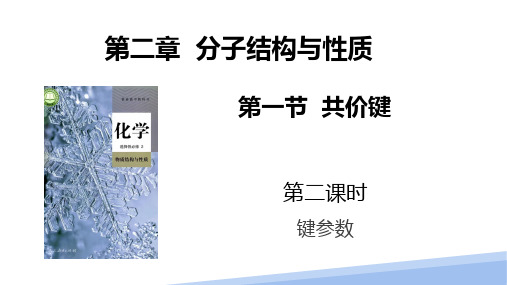 第二章第一节共价键第二课时-2024-2025学年高中化学选择性必修二课件