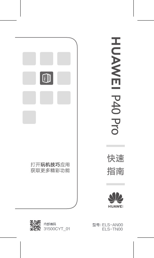 HUAWEI华为 P40 Pro 快速指南 说明书