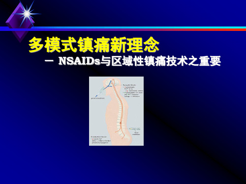 多模式镇痛新理念ppt参考课件