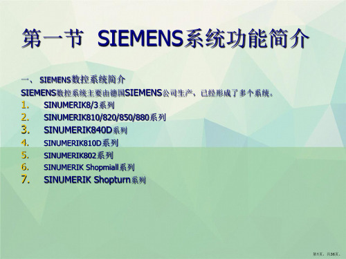 SIEMENS数控车床编程实例