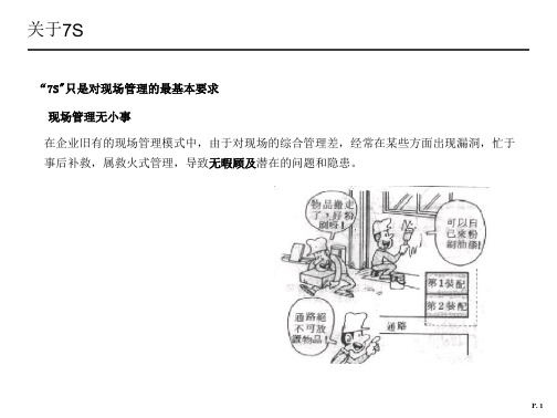 精选7S生产现场管理培训课件PPT38页