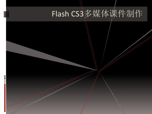 Flash CS3多媒体课件制作