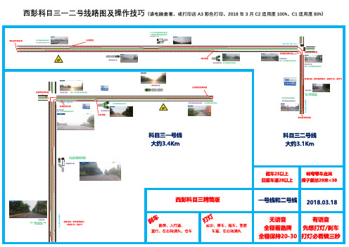 西彭科目三线路图