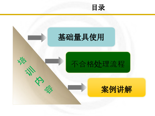 千分尺卡尺百分表基础量具讲解