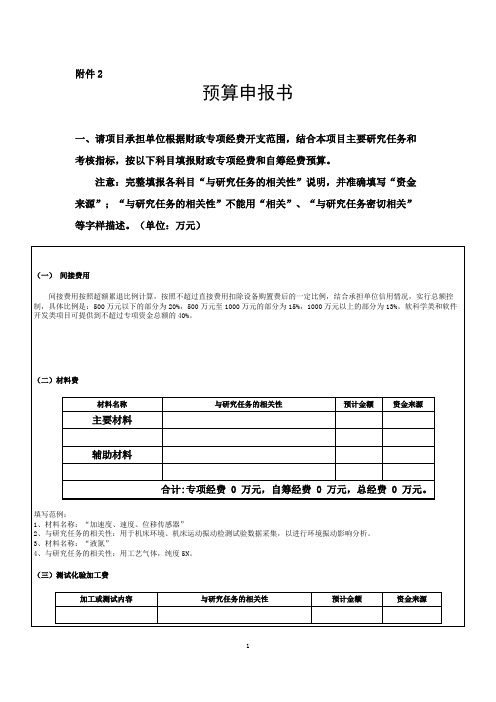 四川省科技计划项目计划任务书.doc