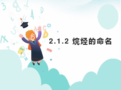 烷烃的命名-高二化学课件(人教版2019选择性必修3)