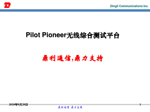 Pioneer操作培训PPT课件