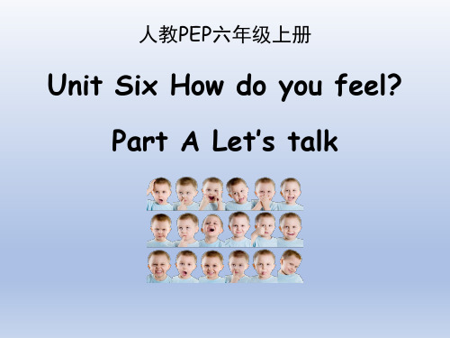 人教PEP六年级英语上册Unit6_A_Let’s_talk 公开课课件