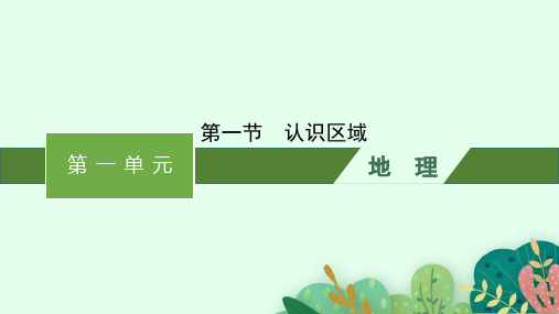 鲁教版高中地理选择性必修2区域发展 第1单元 地理环境与区域发展 第一节 认识区域 (2)