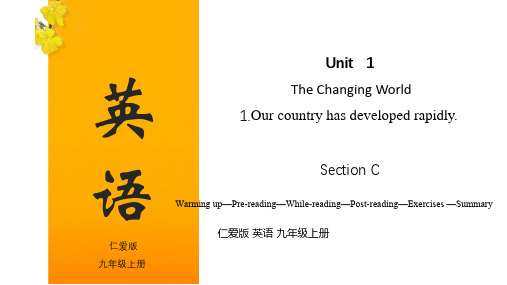 Unit 1 Topic 1 Section C(同步课件)仁爱版九年级英语上册