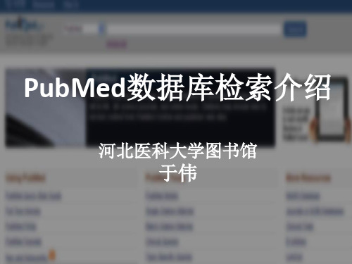 pubmed数据库操作