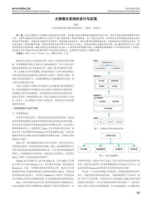 大屏展示系统的设计与实现