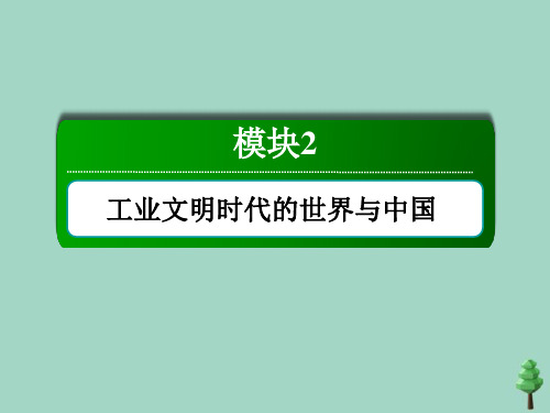 2021届高考历史一轮总复习模块2第8单元近代中国的民主革命单元总结课件