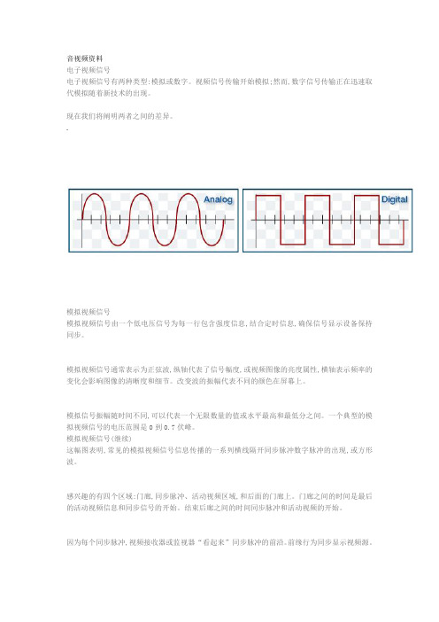 音视频基础知识