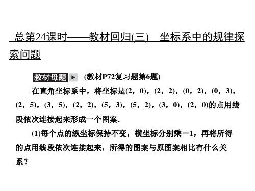 总第24课时——2 平面直角坐标系) 坐标系中的规律探索问题