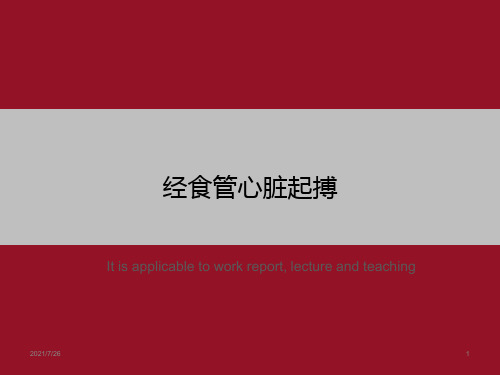经食管心脏起搏