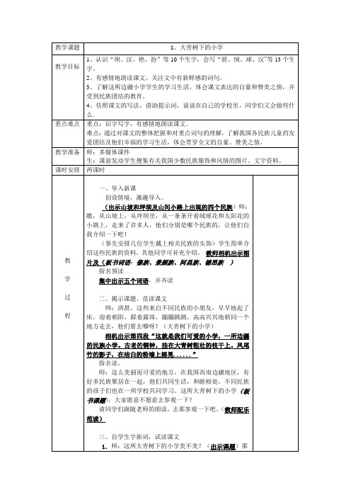 《大青树下的小学》(1)