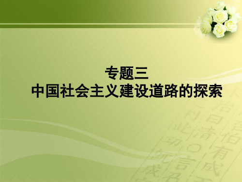 3.11社会主义建设在探索中曲折发展(修改)