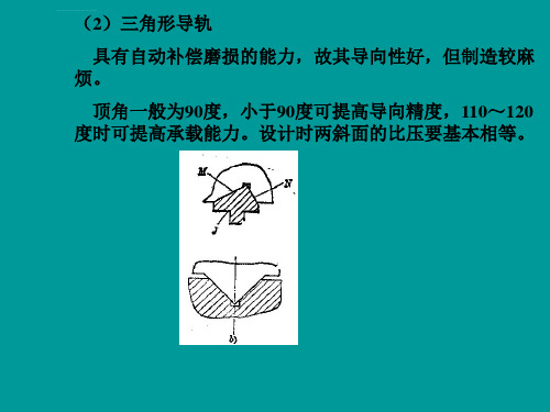 机床导轨设计资料ppt课件