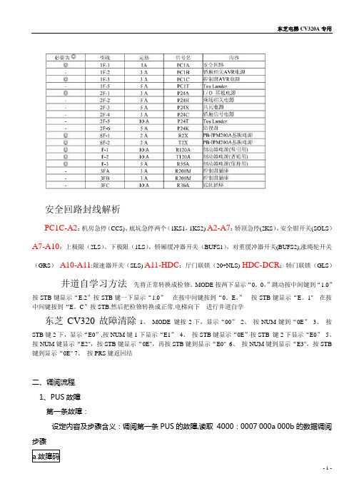 东芝cv320维修