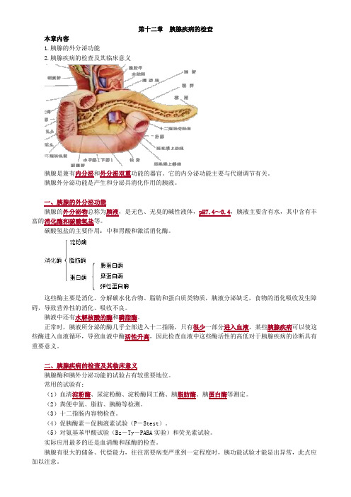 第十二章 胰腺疾病的检查