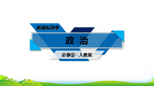 高中政治必修二课件：第3课 第2框 政府的责任：对人民负责