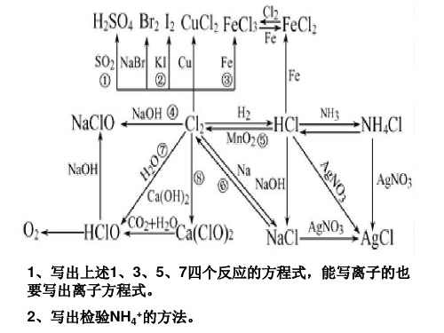 常见元素的各种反应.ppt