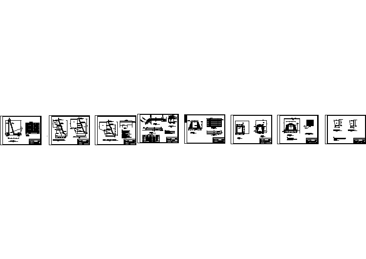 某大坝工程涵洞及防洪堤设计cad全套施工图（甲级院设计）