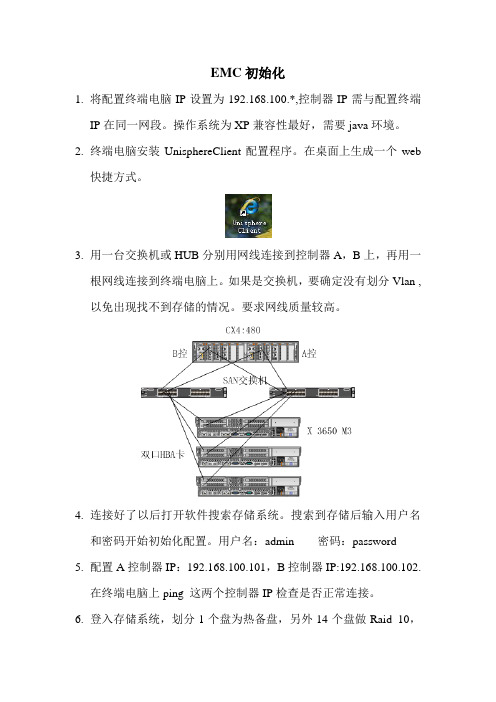 EMC实施文档