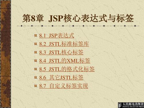 第08章  JSP核心表达式与标签