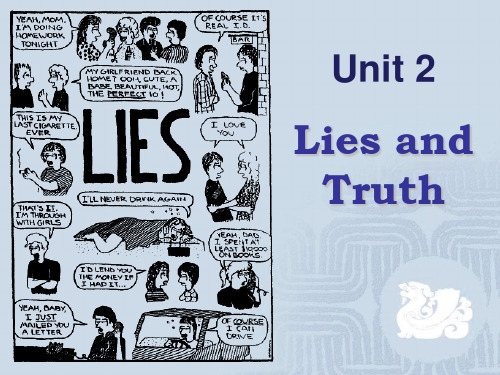 Unit 02 Lies and Truth