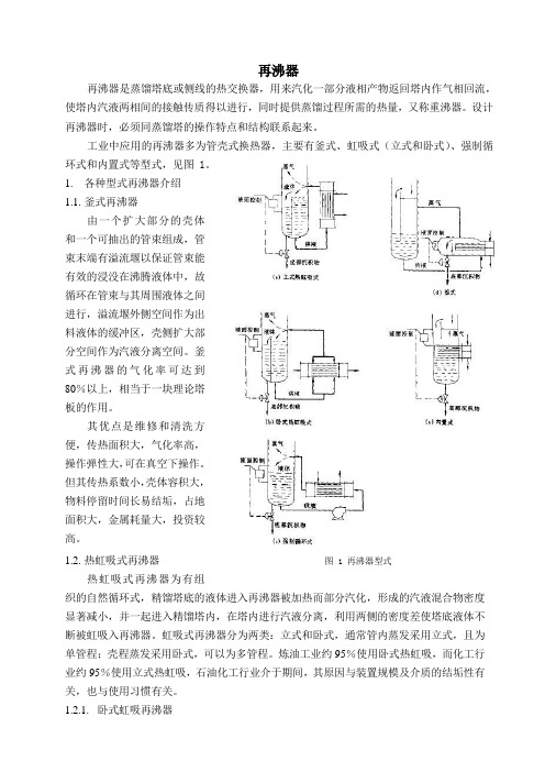 化工釜式再沸器